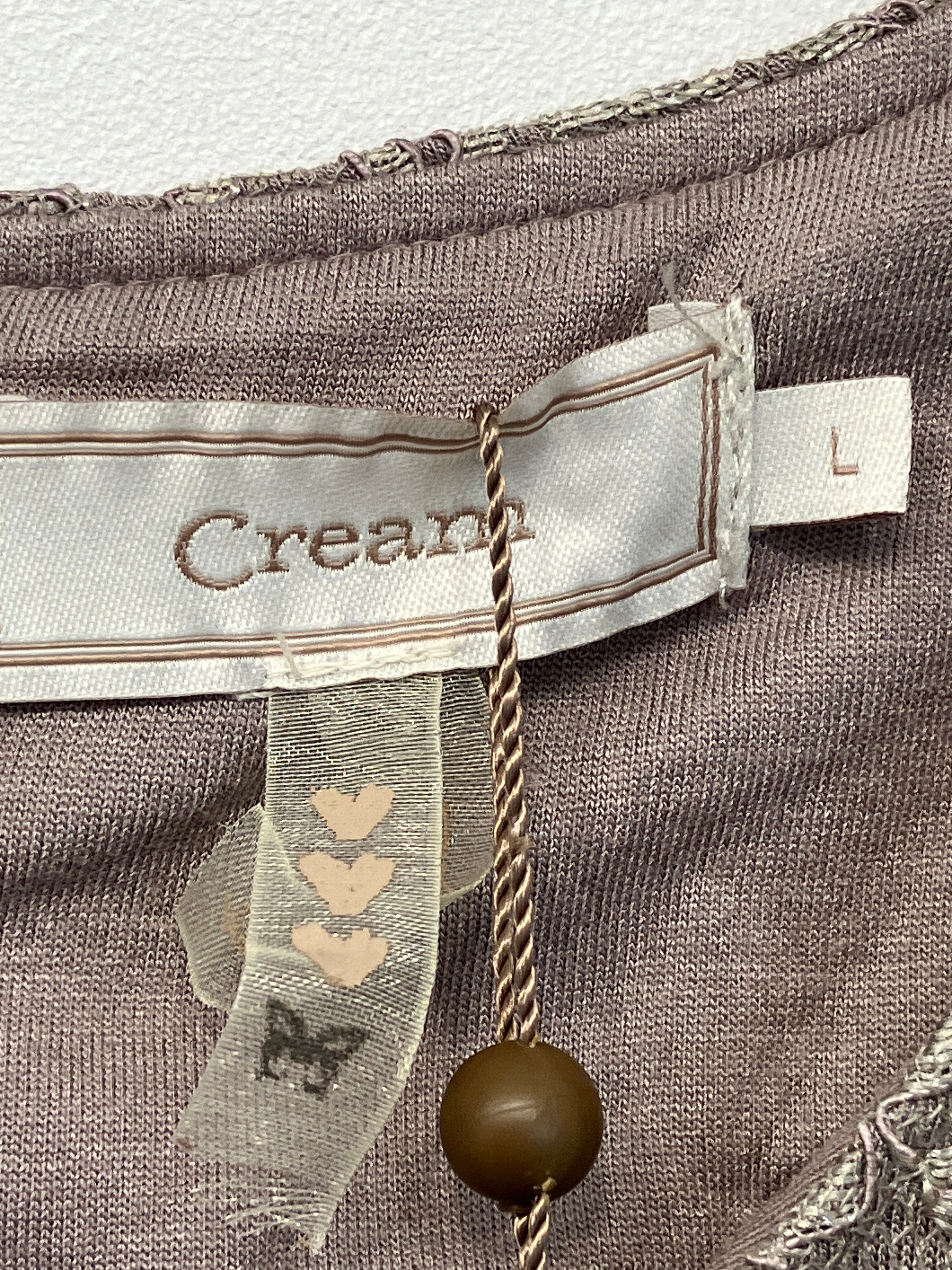 Cream Kjole